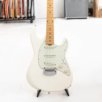 2016 Ernie Ball Music Man Cutlass SSS in Ivory White 7.3lbs image 1