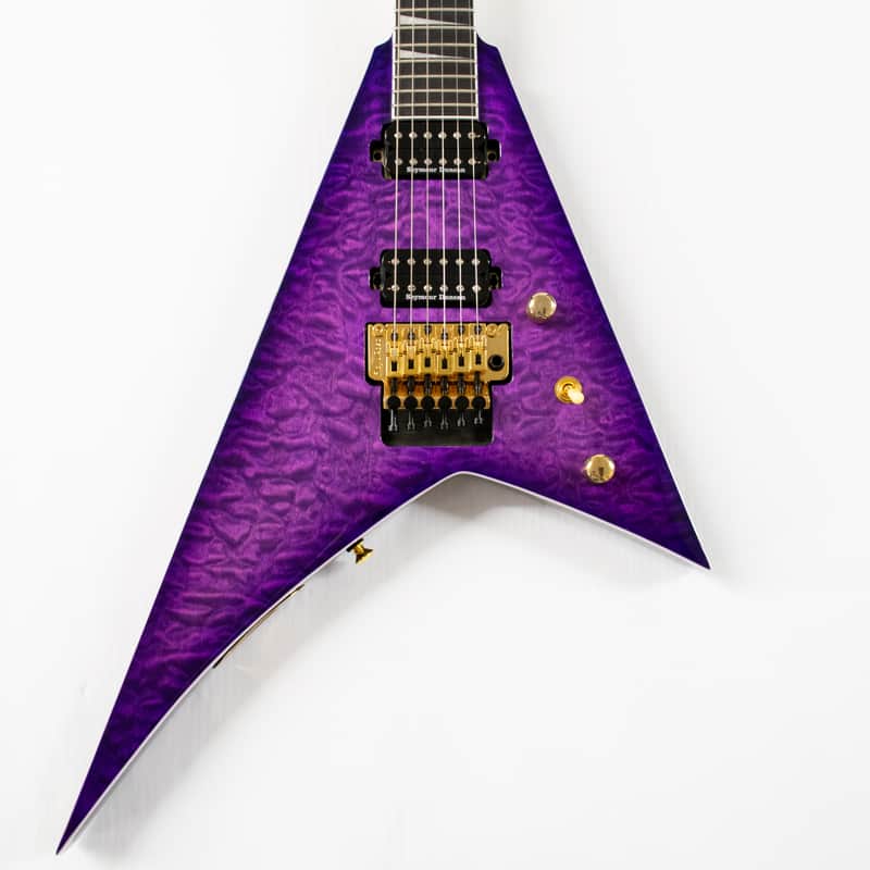 【11649】ジャクソン Rhoads RR24Q ランディVタイプ Jackson Pro Series Rhoads RR24Q - Trans Purple | Reverb