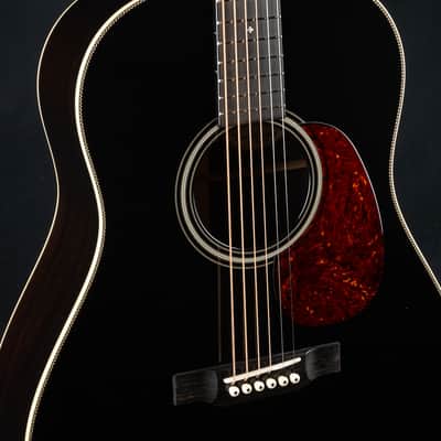Bourgeois DS Vintage 12-Fret Indian Rosewood and Adirondack Spruce Black Top NEW image 6
