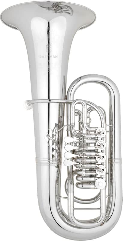 Eastman EBF865 F Tuba-Silver Plate