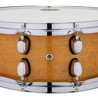 Mapex MPX Maple/Poplar Snare Drum - 5.5 x 14-inch - Natural with Chrome Hardware (MPNMP4550CNL) image 2