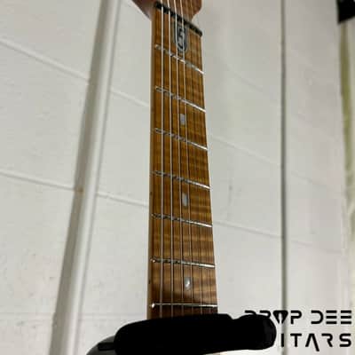 Ernie Ball Music Man JP15-7 7-String Electric Guitar w/ Case - Red Tide image 10