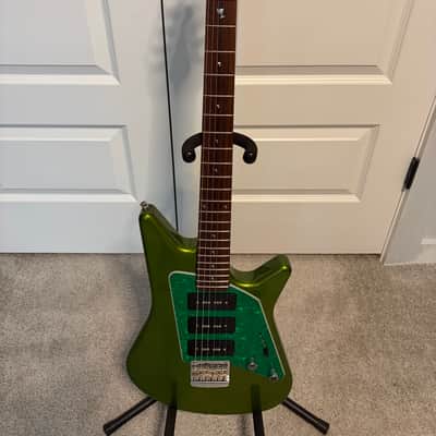 Ernie Ball Music Man Albert Lee Dargie Delight MM-90 2006 - Martini Olive Green image 1