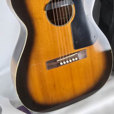 Silvertone Harmony 621 1965 - X-brace Conversion, Neck Reset, Bone Nut & Saddle, Seymour Duncan Maverick Soundhole Pickup image 3