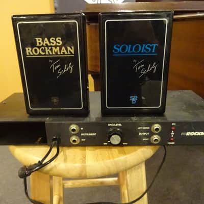 Rockman Rockmount RM-10 w/ Modules 1980's Black image 1
