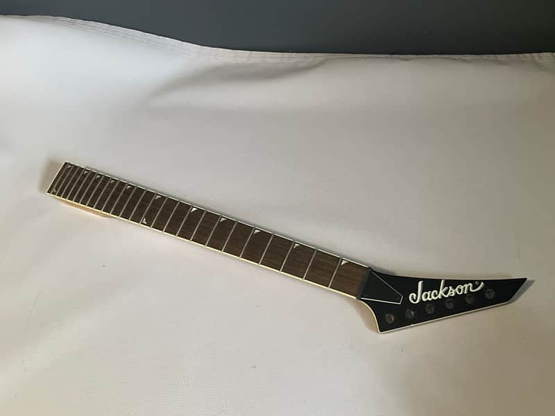 2000's Jackson Japan DKMGT Reverse Bound Piranha Teeth Guitar Neck Standard Nut 24 Fret (Repaired Tip) image 1