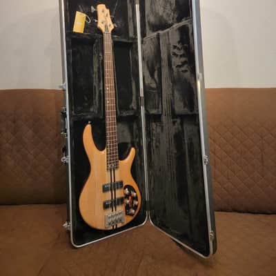 Cort A4PLUSFMMHOPN Neck Thru Construction Mahogany Body 4-String Electric Bass Guitar w/Hard Case image 24