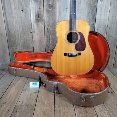 Martin D-28 Herringbone (HD-28) 1946 No Cracks, original finish, fresh neck reset and refret- Natural image 25
