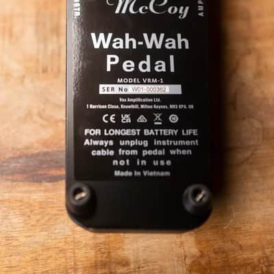 Vox Real McCoy Wah Limited Chrome - Open Box image 4