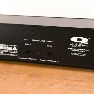 Peavey Q215 Stereo Graphic Equalizer EQ CG010VT image 8