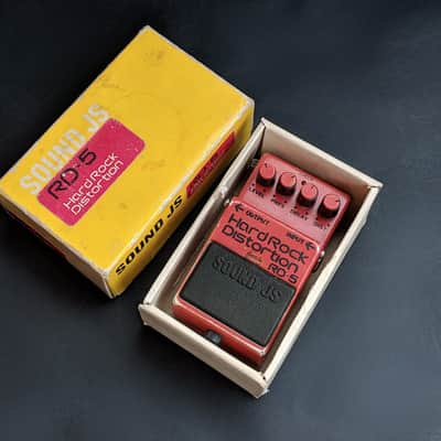 Sound JS RD-5: Hard Rock Distortion - RARE vintage soviet pedal, Made in USSR 90s image 2
