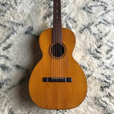 c. 1920 Chicago-made Parlor Guitar by Montgomery Ward & Co image 2