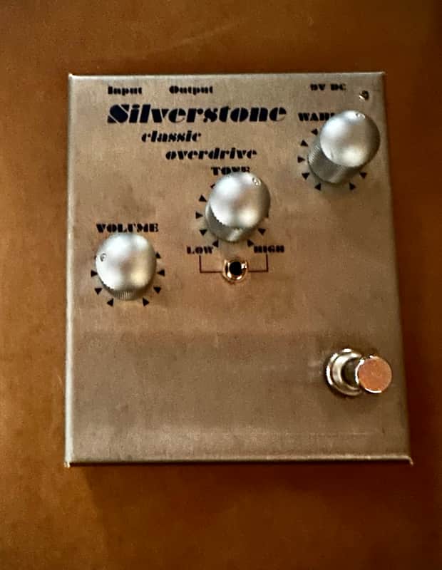 Musician Sound Design Silverstone Classic Overdrive Silver RARE image 1
