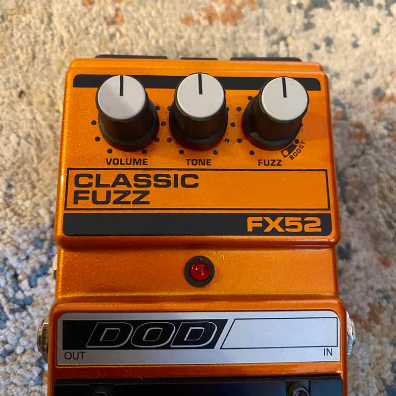 DOD FX52 Classic Fuzz MADE IN USA MINT 1987 | Reverb
