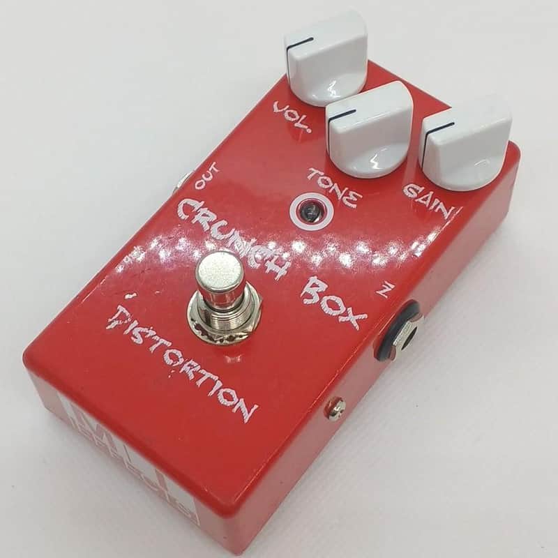 MI AUDIO Crunch Box Distortion Pedal Guitar Effects Used | Reverb