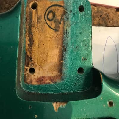 Fender Stratocaster 1963 / Sherwood green refin image 8