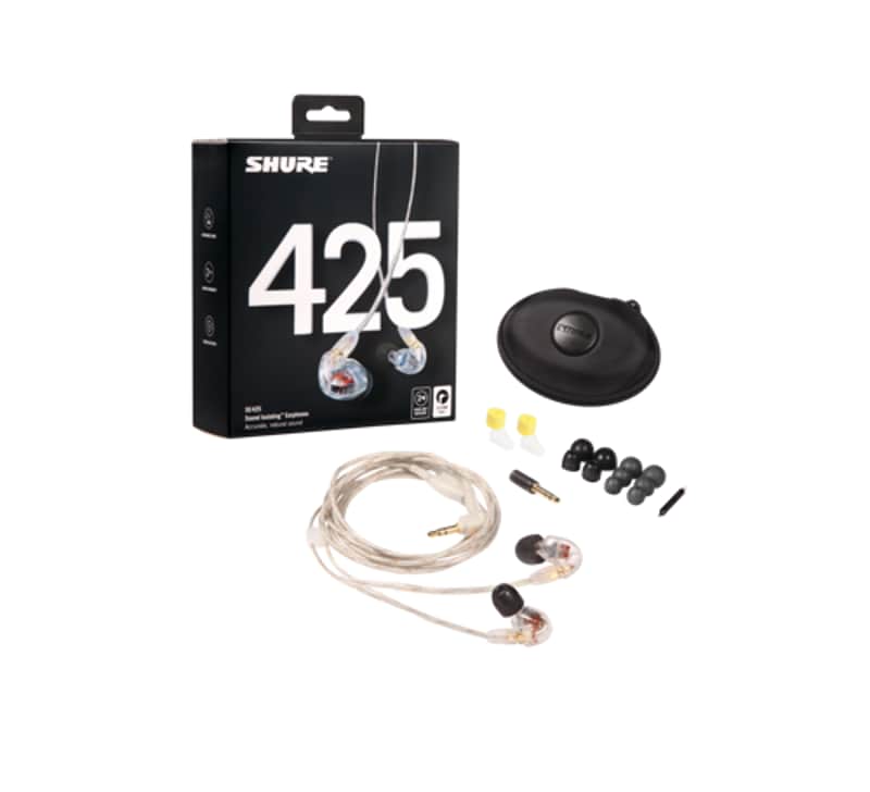 Shure SE425- Clear | Sound Isolating Earbuds. New with Full Warranty! image 1