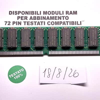 32MB 72-Pin SIMM FPM RAM 60ns Low Density for Akai MPC2000 MPC2000XL S3000XL Kurzweil E-mu - Tested 100% image 2
