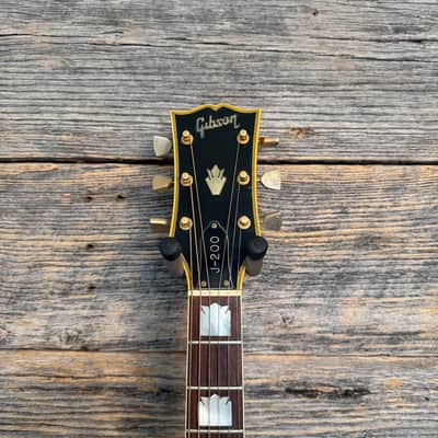 Used Gibson J-200 Artist Jumbo Acoustic Guitar - Sunburst w/OHSC image 4