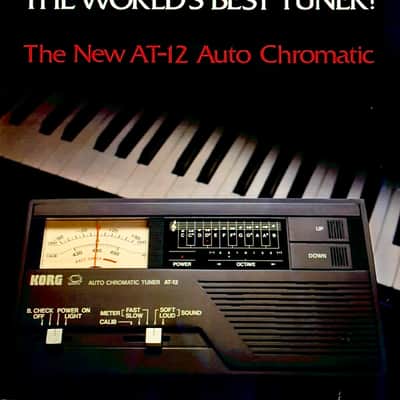 Korg AT-12 Tuner - 80’s Japan image 15