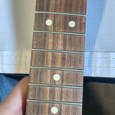 Warmoth USA Modern Stratocaster Roasted Maple Guitar Neck 22 Fret RW FB image 13