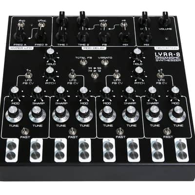 SOMA Laboratory Lyra-8 Organismic Drone Synthesizer (Black) image 2
