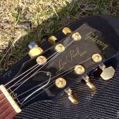 SALE! 1996 Gibson Les Paul GEM Series Sapphire  "1956 Mods" Lindy Fralin P-90s Bumble Bee Caps WOW! image 4