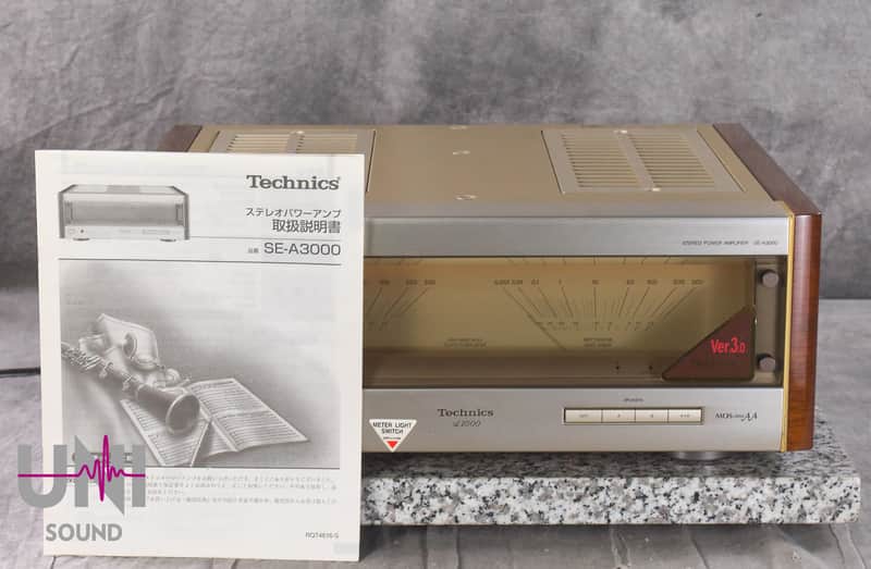 Technics SE-A3000 ステレオパワーアンプ Technics SE-A3000 Stereo Power Amplifier in Very Good | Reverb Estonia
