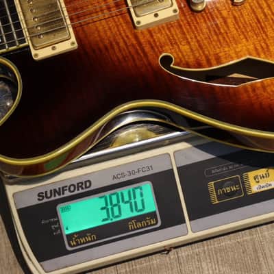 Ibanez JSM100 Joe Scofield Vintage Sunburst 2002 image 15
