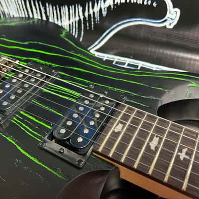 PRS SE Swamp Ash CE 24 Sandblasted 2024 - Sandblasted Green image 5