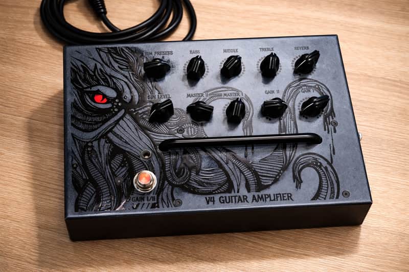 Victory Amps V4 The Kraken 2-Channel 180-Watt Hybrid Guitar Amp Pedal 2021 - Present - Blue image 1