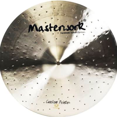 Masterwork 2pcs Master's Choice 22" Ride (2350 gr) - Custom Pointer 18" Crash (1350 gr) Cymbal Set image 2
