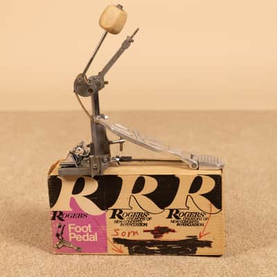 Vintage Rogers Swiv-O-Matic #396 Hinged Heel Bass Drum Pedal with Box image 1