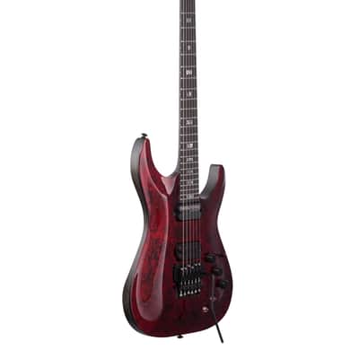Schecter C1FRS Apocalypse Electric Guitar Red Reign image 8