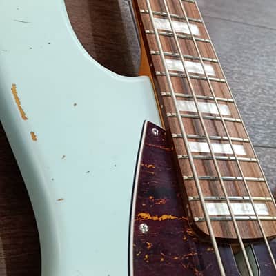 Mayones Jabba 4 Relic - Monolith custom satin image 6