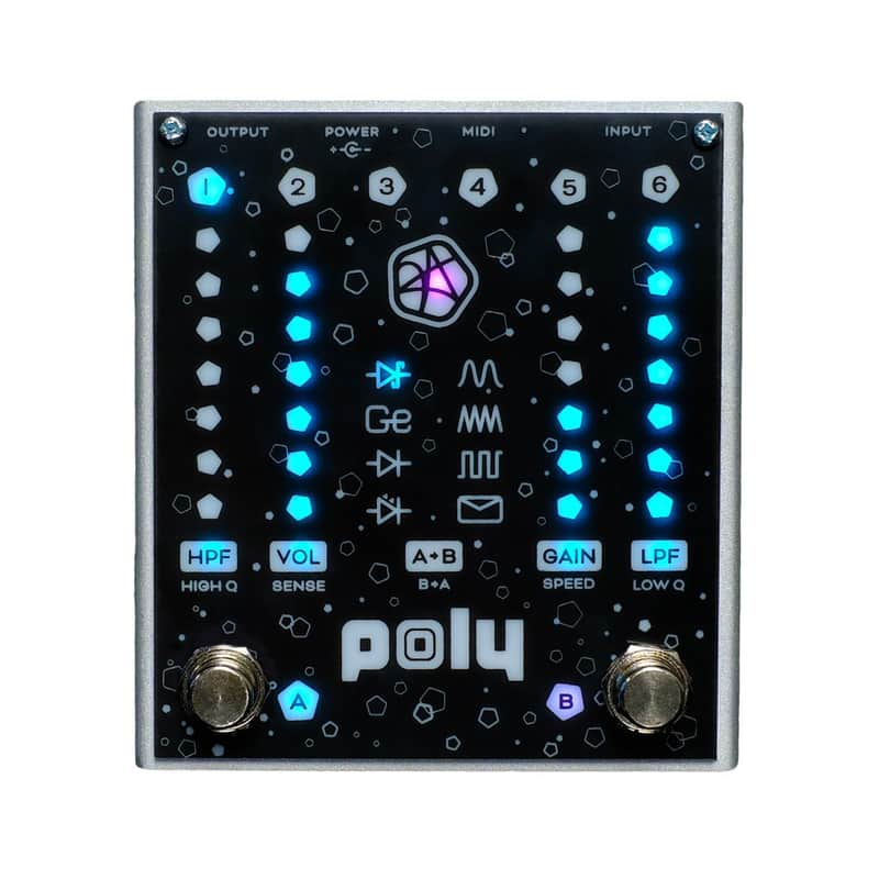 Poly Effects Josh Smith Flat V - Black image 1