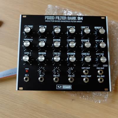 AJH Synth 914 Fixed Filterbank 2024 - Black image 2