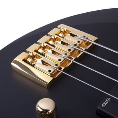 Schecter Johnny Christ Signature Bass Satin Black SBK LH NEW + FREE GIG BAG! Left Handed image 3