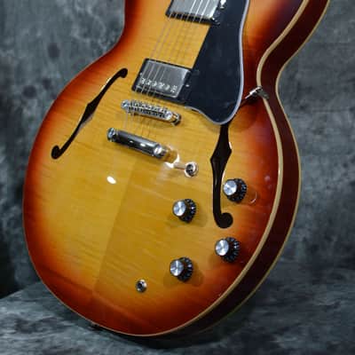 Epiphone ES-335 Figured Raspberry Tea Burst w/ FREE Same Day Shipping image 6