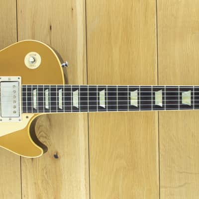 Gibson Custom Murphy Lab 57 Les Paul Light Aged Goldtop Dark Back 74155 image 1