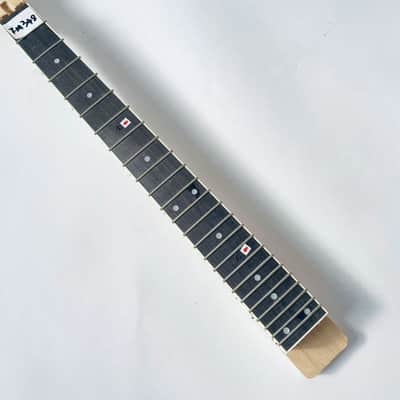 Maple Wood Guitar Neck, 24 Frets Rosewood Fretboard image 13