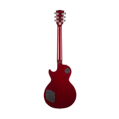 2015 Gibson Les Paul Standard Electric Guitar, Trans Amber Cherry Back Candy, 15006XXXX image 3