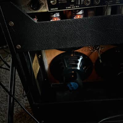 Vintage Fender Super Reverb  1965 - Black 2 Channel image 8