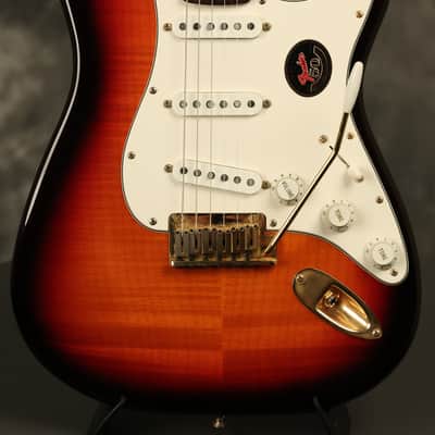 1996 Fender 50th Anniversary Stratocaster Sunburst w/GOLD hardware FLAME MAPLE body!!! image 1