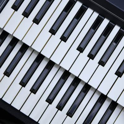 (Video) *Serviced* c.1970s Welson Meteor Super Rare Vintage Italian Combo Organ w/ Roland Style Magic Band Rhythm Drum Machine Section, Lid & Case | Italian Synthesiser Analog Synth Organ Double Manual Bass Made in Italy image 6