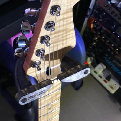 Impossible@guitar™ ‎בְּצַלְאֵל 比撒列 57/62 IG- Vintage ST Diamond Blue 2025 - Vintage ST Diamond Blue + GhostFire Bullet 3.0 padded  Super Thick GigBag - Safe Shipping image 14