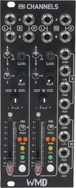 WMD PM Channels Analog Mixer Expansion Eurorack Synth Module image 1