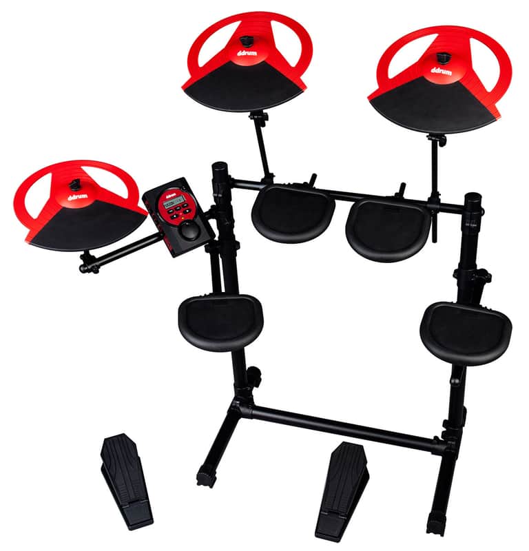 DDRUM DD BETA BATTERIA ELETTRONICA 5 PEZZI CON MODULO SONORO E RACK DI MONTAGGIO image 1