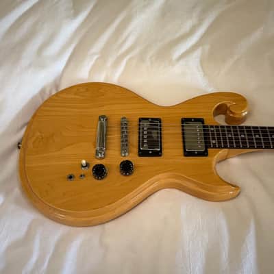 Vintage Epiphone Matsumoko SC-450 Scroll 1976 - 1979 - Natural - Made in Japan - Free Pro Setup image 2