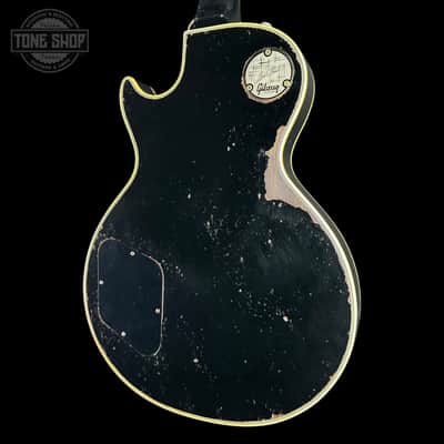 Gibson Custom Limited 68 Les Paul Custom Olive Drab Top Ebony Back Heavy Aged 606368 image 13